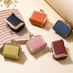 Mini Travel Jewelry Case - Vintage Leather Trinket Box