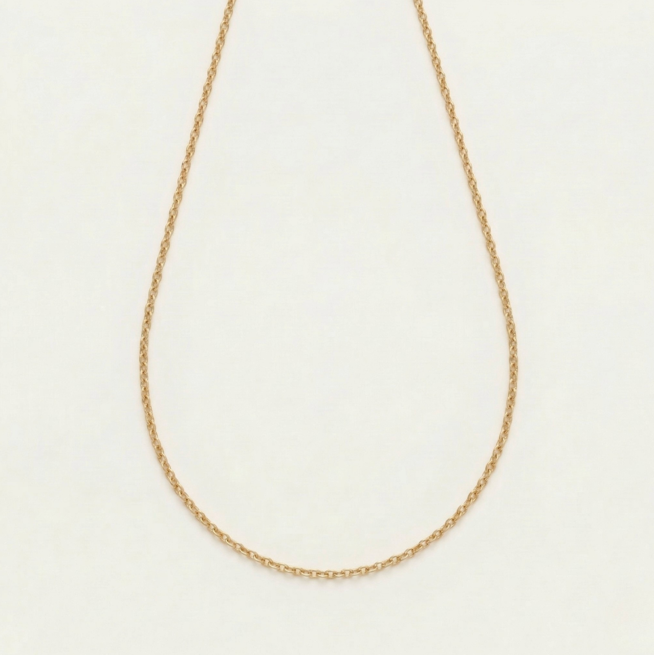 Gold Thin & Long Chain - 24" (60cm)
