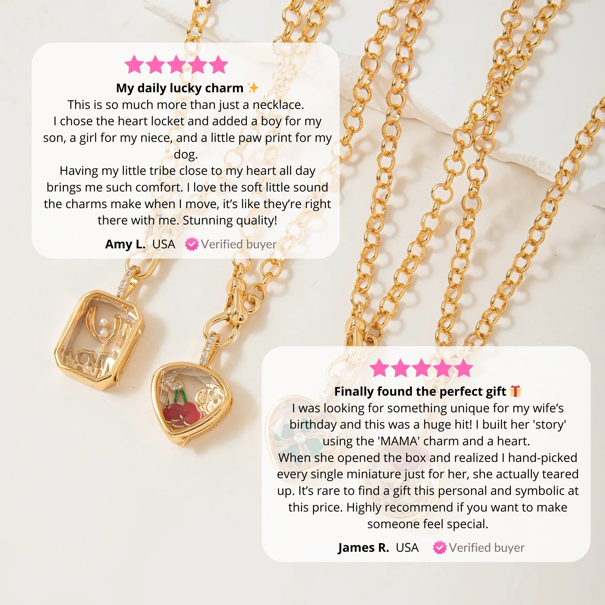 Der Signature Story Charm Medaillon