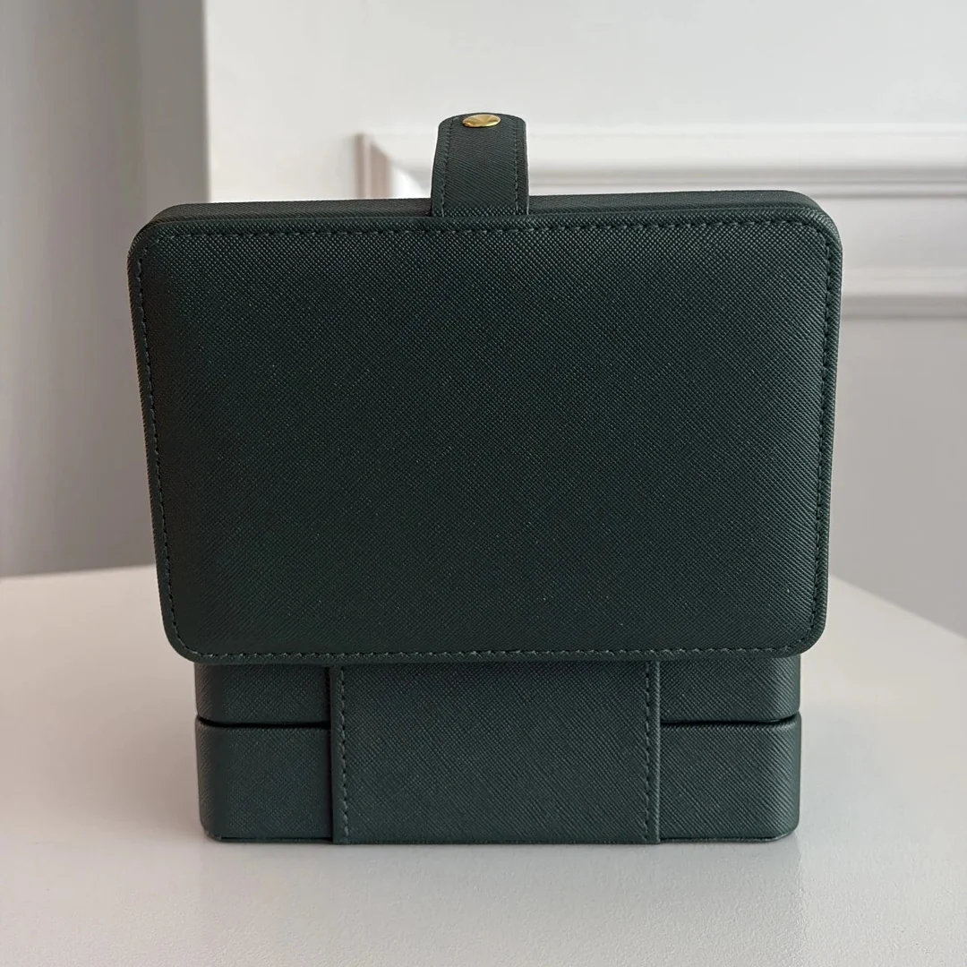 Reise-Schmuckschatulle — Kompakter 2-stufiger Organizer