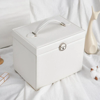Jewelry Box Large — Multi-Compartment Velvet Organizer