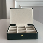 Reise-Schmuckschatulle — Kompakter 2-stufiger Organizer