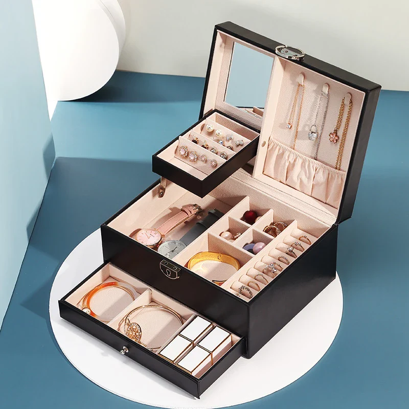 Schmucketui — Modern-chicer Mehrfachfach-Organizer