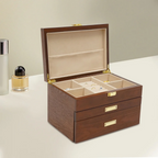 Schmucktruhe — Mehrfach-Schubladen Holz-Organizer