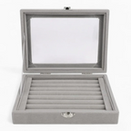 Ring Showcase — Soft Velvet Organizer
