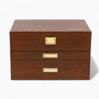 Schmucktruhe — Mehrfach-Schubladen Holz-Organizer