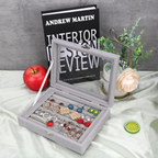 Ring Showcase — Soft Velvet Organizer