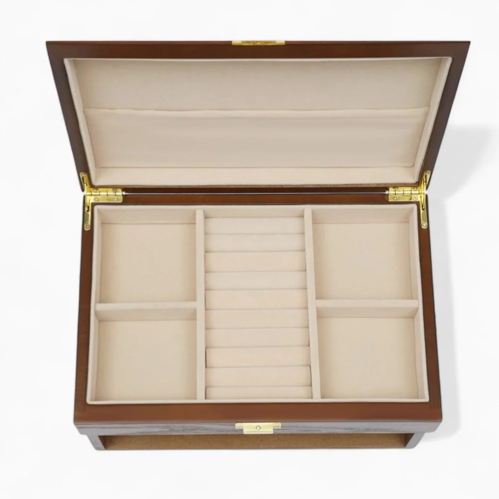 Schmucktruhe — Mehrfach-Schubladen Holz-Organizer