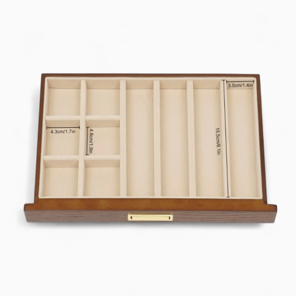 Schmucktruhe — Mehrfach-Schubladen Holz-Organizer