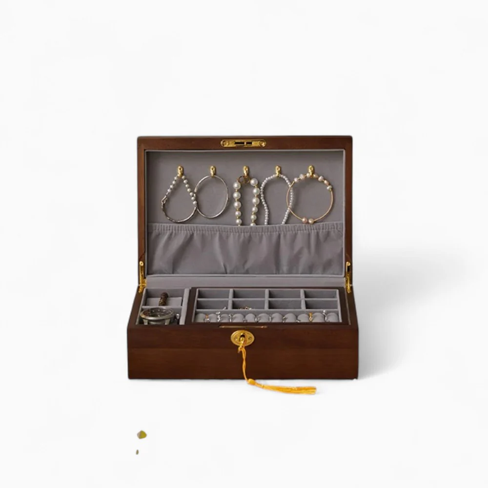 Schmucktruhe — Vintage Massivholz Klassisch